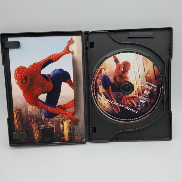 Spider-Man 2 DVD Widescreen Special Edition 2002 Toby Maguire William Dafoe Marv - Picture 3 of 5